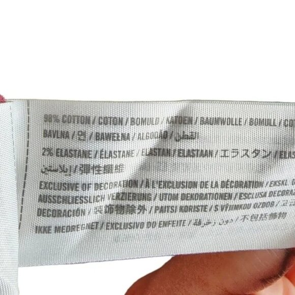 Hollister Men's XS Short Sleeve Button Down Collared Shirt Maroon paper plane - Picture 8 of 10